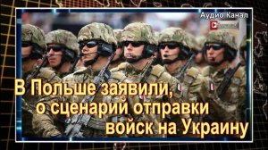 В Польше заявили, о сценарий отправки войск на Украину