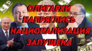 Олигархи в ужасе. В России запущена национализация