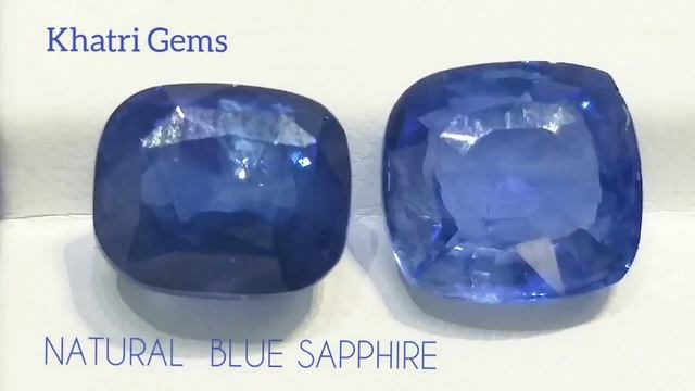 Blue Sapphire IGI Certified Deep Colour Best Quality minimum  price Wholesaler patna" Khatri Gems "