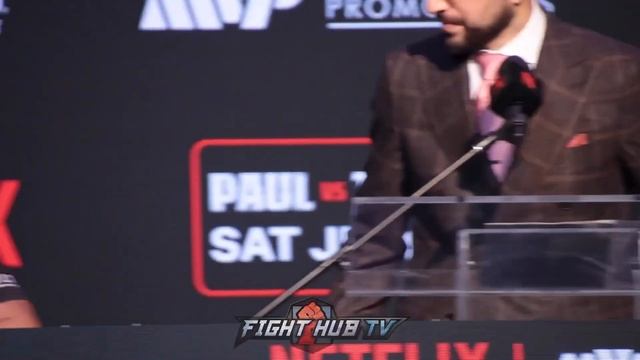 Майк Тайсон Лучшие моменты пресс конференции с Джейком Полом смотреть онлайн