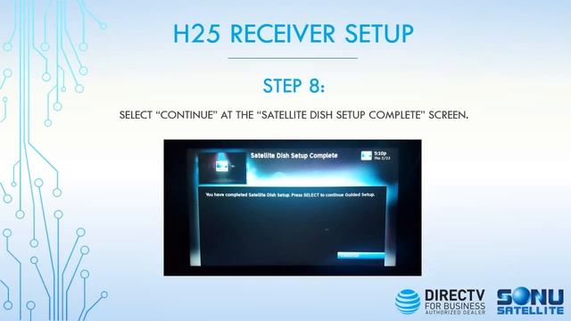 DIRECTV for Business | H25 Receiver Setup смотреть онлайн