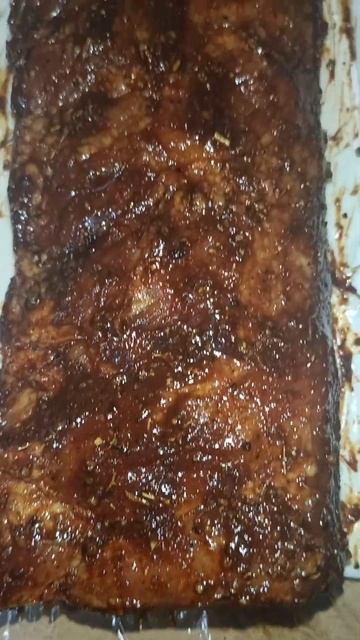 Свинні ребра в маринаді соєвого, теріякі та унагі соусів зі спеціями (за смаком) смотреть онлайн