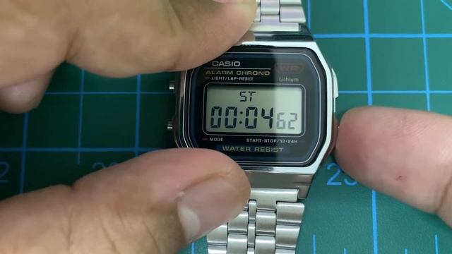 طريقة ضبط ساعة كاسيو زمان  الحديدA159WA casio setup смотреть онлайн
