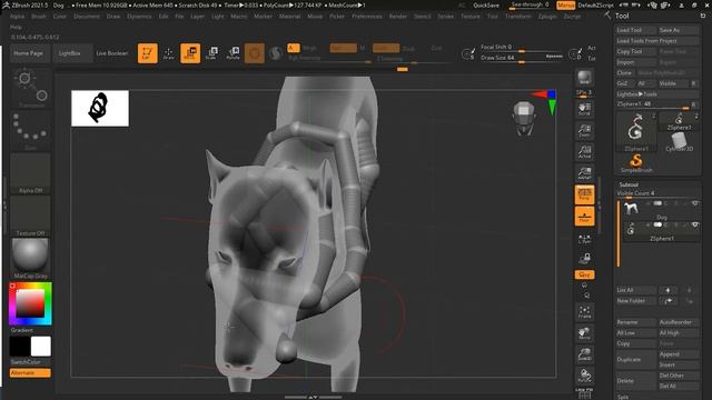 Zsphere and Curve Helper  ｜ Lesson 5 ｜ Chapter 5 ｜ Zbrush 2021.5 Essentials Training