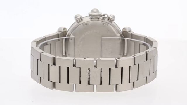 Cartier Pasha 2412 36.5mm Stainless Steel Mens Watch смотреть онлайн