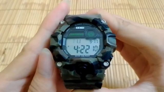 Skmei 1197 Sport watch  - Overview смотреть онлайн