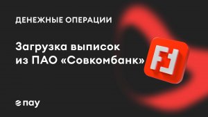 Импорт банковских выписок в ПАУ