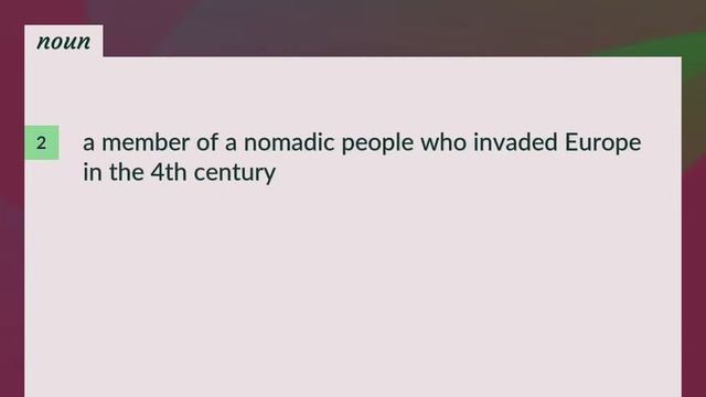 Hun | meaning of Hun смотреть онлайн