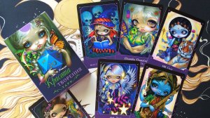 Обзор красивой колоды "ТАРО КРАСОТА ТВОРЕНИЯ" издательства Велигор с разбором карт 🦋🌿👸🌺