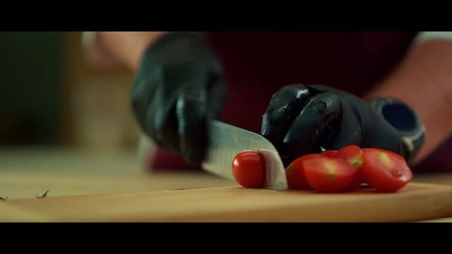 Здоровий салат з персиком - правильне харчування від ollyfood.com.ua