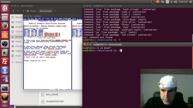 Terry Davis： TempleOS - Terry QEMU Install [01⧸03⧸17] [q2gJegtgYLo]