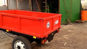 Обзор прицепа на Беларус 320 4