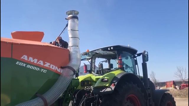 Проверка собственной доработки системы отбора воздуха на Amazone EDX 9000-TC (Часть 2)