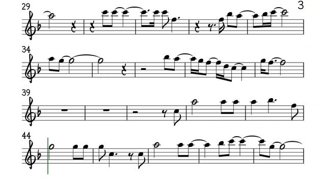 Three Times A Lady Alto Sax Sheet Music Backing Track Play Along Partitura ( 720 X 1280 )
