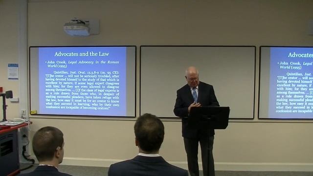 ILCR lecture - Bruce W. Frier - "What Held Roman Law Together?" смотреть онлайн
