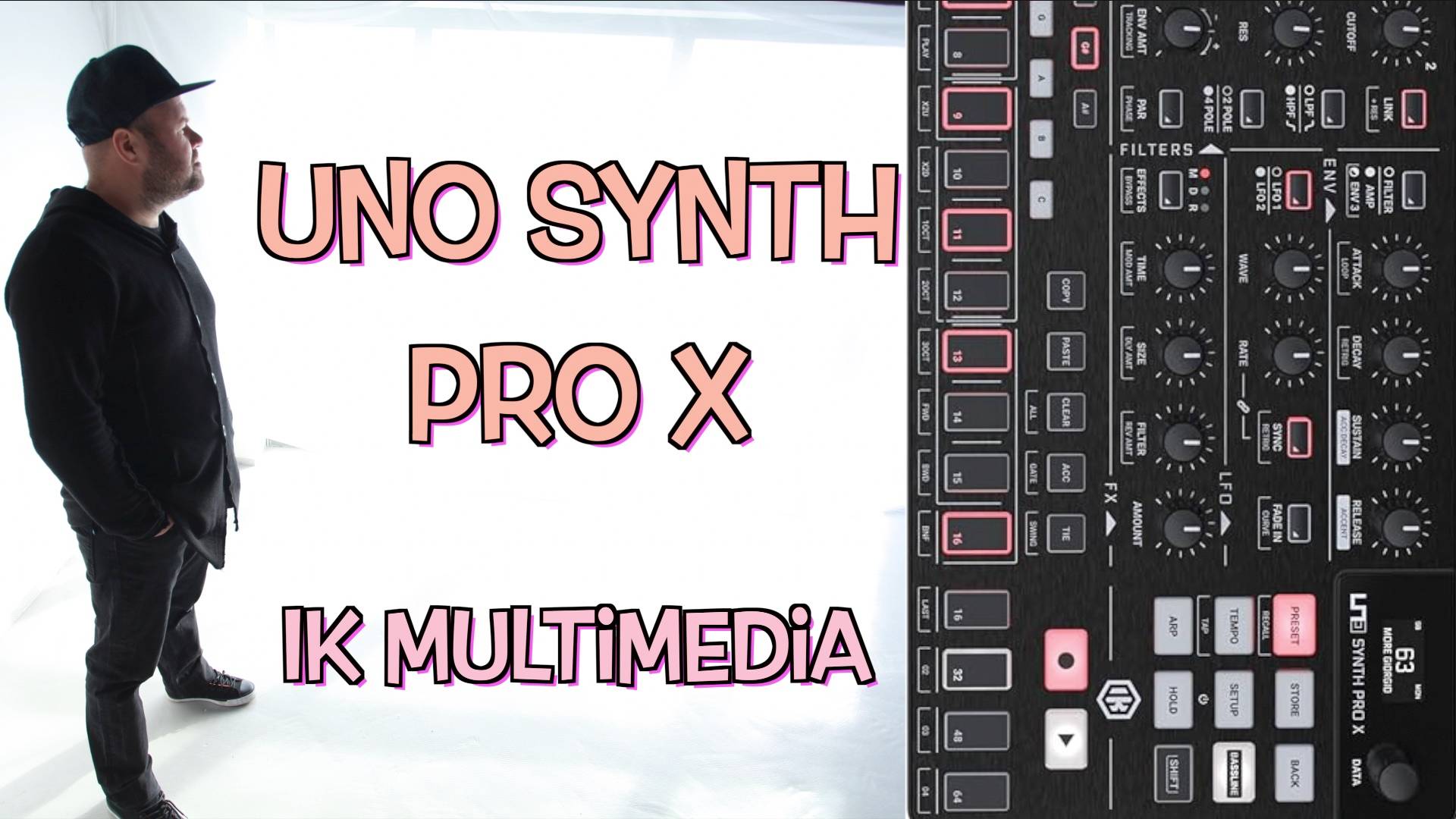Синтовый Стрим №16 / Uno Synth Pro X от IK Multimedia - самый недооцененный синтезатор