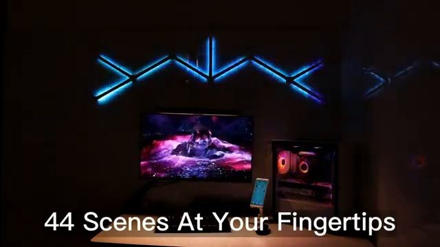 WIFI LED Smart Wall Lamp смотреть онлайн