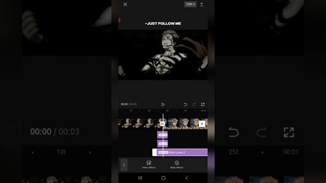 Glitch like Neptun Capcut | Tutorial | capcut | Jujutsu kaisen