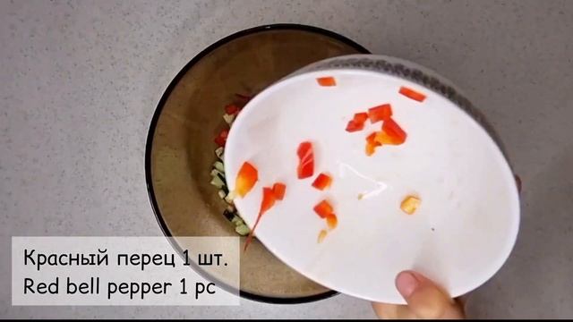 САЛАТ с хрустящей картошкой. Картофельный салат. ENG SUB