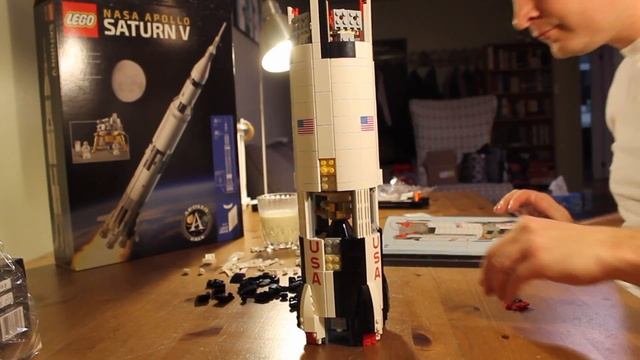 Legos Saturn V - Bag 4!