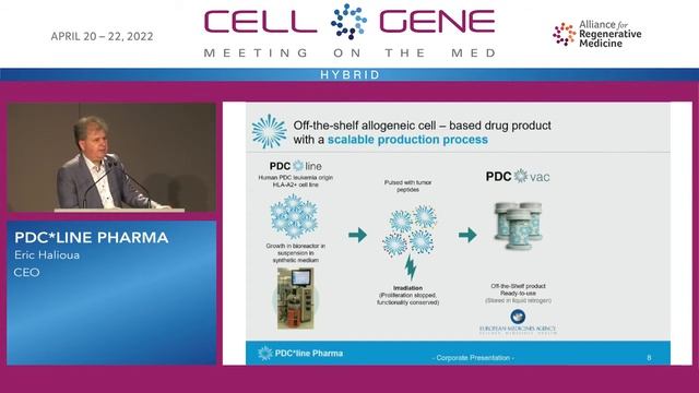 Presentation on the Med during the Alliance for Regenerative Medicine Meeting (April 2022) смотреть онлайн