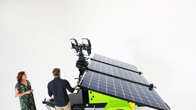 ABDI S4 Mobile Solar Lighting Tower смотреть онлайн