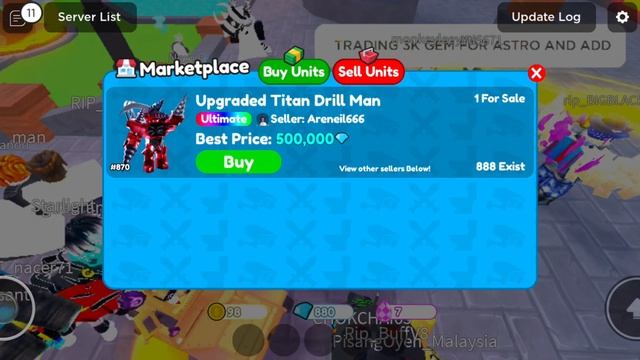 i found someone that has upgraded titan drill man (toilet tower defense,roblox) смотреть онлайн