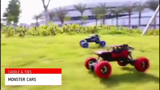 Caddle &toes Remote Control High Speed Racing Monster Car Duet / Monster tyres смотреть онлайн