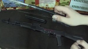 Неполная разборка АК 74