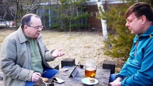 Национальную гвардию обсуждают депутат Лаврентий Августович и его помощник Шурка