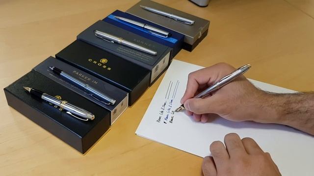 Cross Bailey Light Polished Resin Refillable Gel Ink Rollerball Pen, Medium Rollerball, Includes Pr