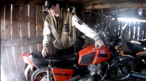 Открыл Мото сезон 2024 На Иж Планета 5 запуск после зимы