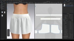 How to make Elastic Waistband in Clo3D and Marvelous Designer