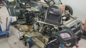 Квадроцикл BRP Outlander 800 max xt 2007 года обзор ремонта .