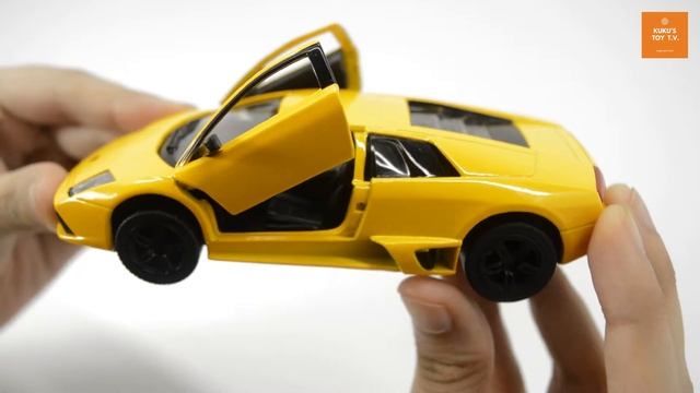 Lamborghini Murcielago Toy car (yellow) смотреть онлайн