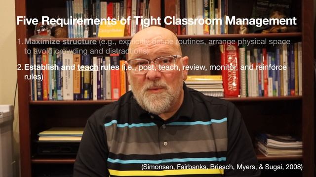 Five Requirements of Classroom Management...Put into Context