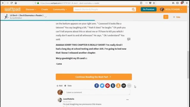 Little Devil Osomatsu Fanfic смотреть онлайн
