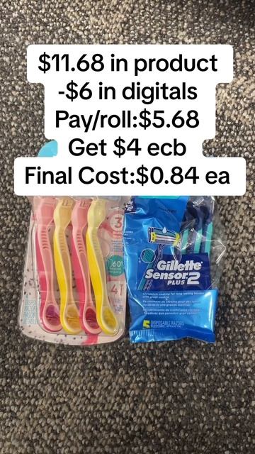 Razors on the cheap! Apr 28-May 4 #cvs #couponing #joyofcouponing #savemoney #shorts