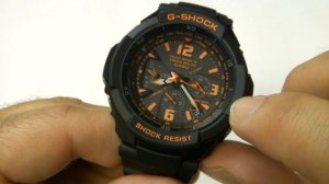 Casio G-Shock GW-3000B-1A Aviator Watch Detailed Review and Walkthrough