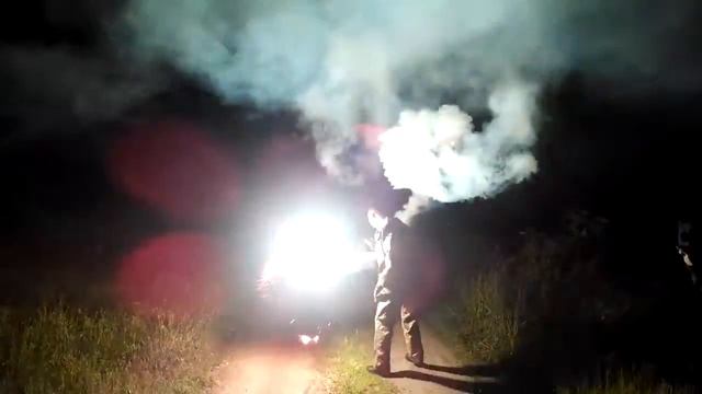 Фальшфейер Белого Огня Ф-3Б  Челябинский фаер  White Hand Flare Marine