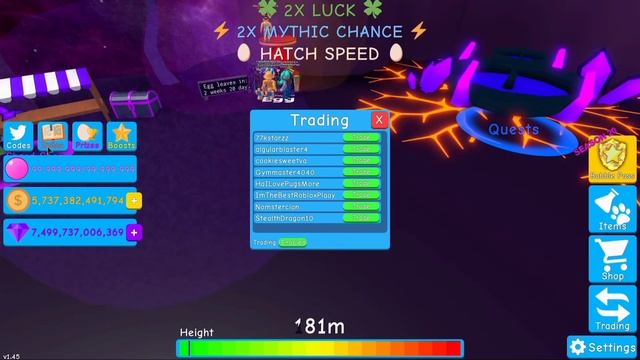 I HATCHED THE NEW CORRUPT GLITCH ON CAMERA!! 15 MILLION  Roblox Bubble Gum Simulator
