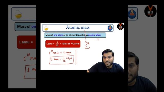 atomic mass formula by arvind arora sir chemistry