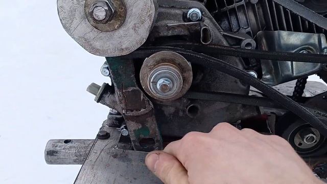 Сделал свой Мотоблок из мотокультиватора Крот и металлолома.  Покатушки.