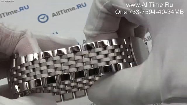 Обзор. Швейцарские наручные часы Oris 733-7594-40-34MB смотреть онлайн