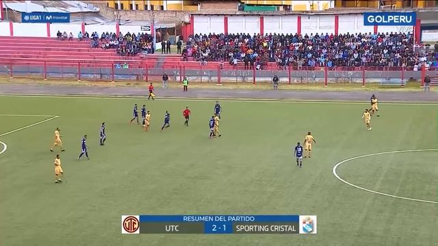 Resumen: UTC vs. Sporting Cristal (2-1) смотреть онлайн