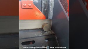 GZ4240 automatic band saw solid bar cutting machine metal cutting band saw machine CNC