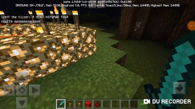 НИКОГДА НЕ ПРИЗЫВАЙ JEFF THE KILLER В 03:00 ЧАСА НОЧИ В МАЙНКРАФТ!!! смотреть онлайн