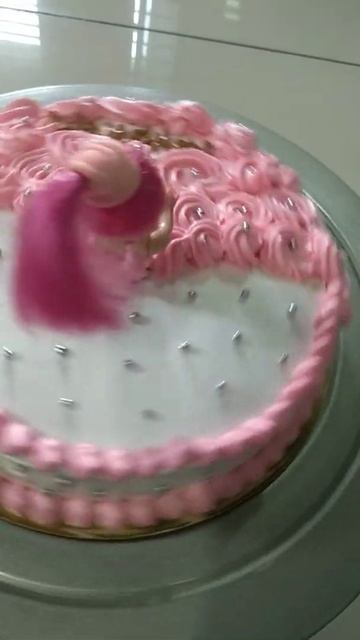 birthday barbie cake decorating/ short/ shorts/ how to make eggless dall/@shilpaskitchenrecipe смотреть онлайн