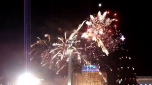 Встреча нового 2013 года. Праздничный салют на Майдане