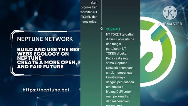 Tutorial Daftar Token NT, Peta Jalan dan Profil Coreteam Neptune network DeFi смотреть онлайн
